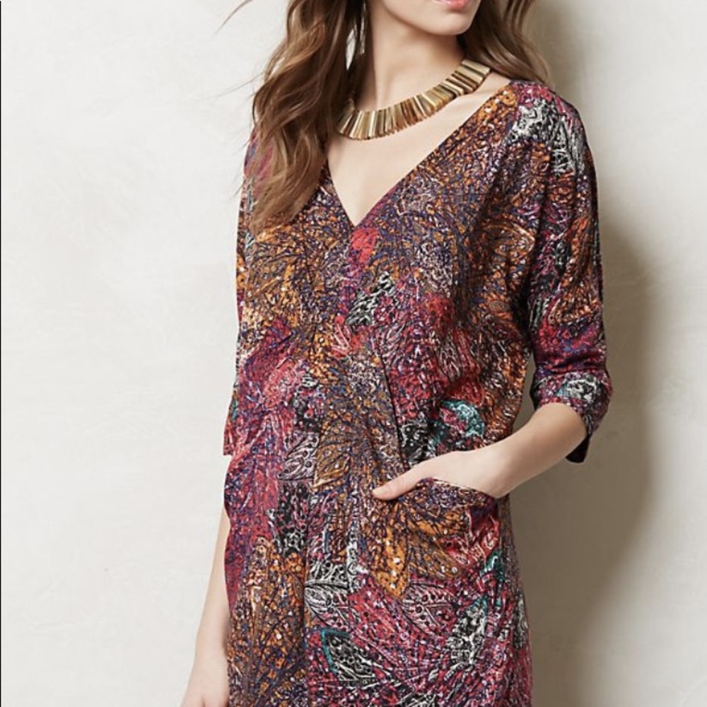 Edme & Esyllte Chromatic Dress, Anthropologie